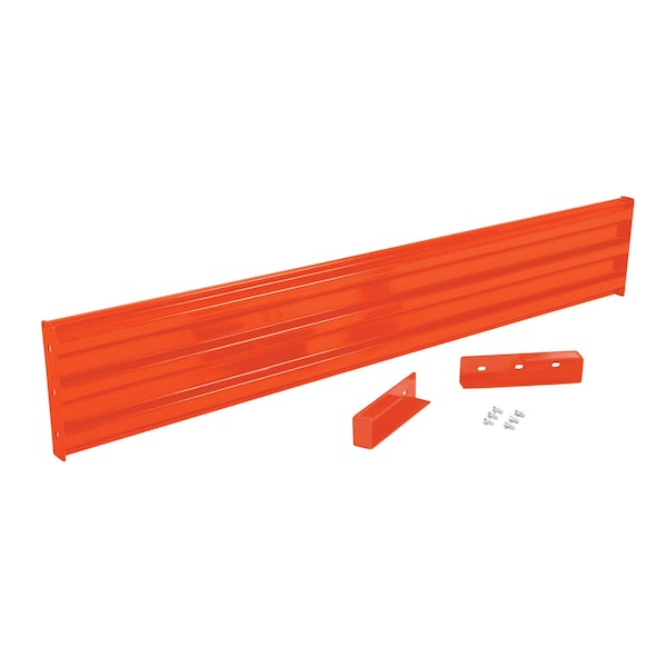 DROP-IN STYLE GUARD RAIL 8 FT ORANGE